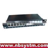 12 Port STP Cat.6 Patch Panel 10" 1U, Krone IDC