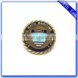 Factory Supply Promotion Custom Antique Bronze Coin