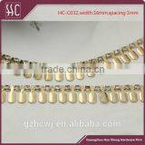 Shiny Gold Metal Chain for Whole Sale, Hot Sale Bag Metal Chain, Guangzhou Metal Chain thumbnail-1