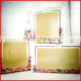 Clear Window Cosmetic Ivory Board Box Packing Wholesale thumbnail-1