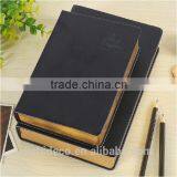 Imitation Leather Thick Notebook With Dark Color thumbnail-2