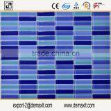 Thickness 4mm Mixed Color Glass Mosaic for Bathroom Wall Use thumbnail-1