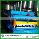 Aluminum Building Material Tile Roll Forming Machine