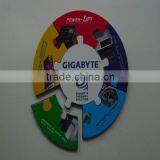 Factory Oem Cheaper Die Cut Eva Fridge Magnetic Puzzle Mat