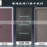 Latest design Economical Interior wooden doors, MDF PVC door, bedroom door