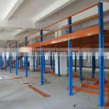 Steel mezzanine floor platform