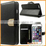 Wallet PU Leather Cases For IPhone 6 Plus PU Case With Handfree Design thumbnail-1