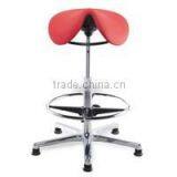 Modern Design Foldable Leather/fabric Saddle Stool thumbnail-3