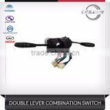 Original Quality Bus Double Lever Combination Switch King Long Yutong HIGER Golden Dragon Aftermarket Parts thumbnail-2