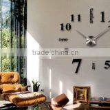 Excellent Luxury DIY 3D Wall Clock Mirror Stickers Watch! thumbnail-2