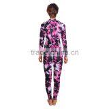 Two Pieces Lycra Body Suit Camouflage Lycra Swimming Suit for Women C1602 thumbnail-2