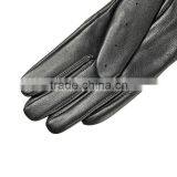 Fashion Lady Driving Sheepskin Leather Gloves thumbnail-4