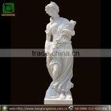Hand Carved Female Garden Statues thumbnail-1
