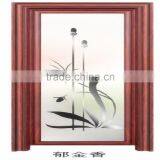 Cheaper Home Use Toliet Door With Frosted Glass