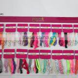 Different Colour Hair Tie, Pre-packed Hair Accessories, High Quality, thumbnail-1