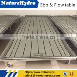 4"x8" hydroponic ebb and flow table rolling bench tray