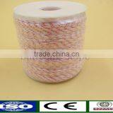 4mm White With Color Tracer Braided Starter Line thumbnail-6