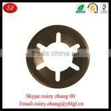China Supplier Precisioon Stamping Process Aluminum Star Lock Washer With Anodized thumbnail-4