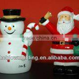 OEM Blow Molding PE Plastic Santa Claus Snowman 3d Action Figure for Christmas Decorations thumbnail-3