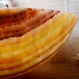 Polished Round Honey Onyx Bathroom Washing Basin YS601-HO thumbnail-4