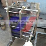 plate cooler used in milk pasteurization plate chiller