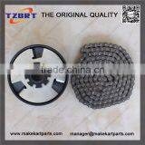 Fun Kart or Mini Bike Clutch 3/4" Bore 13 Tooth #35 Chain With Chain 35 thumbnail-4