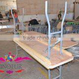 10seater Wedding Rectangular Folding Table thumbnail-1
