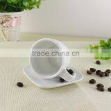 Chine Suppliers Customized Logo White Ceramic Espresso Cups Set thumbnail-3
