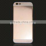 For IPhone 6/6plus 24K Gold / Rose Gold Housing Diamond For Iphone6 4.7 Inch/for Iphone 6 Rose Gold Housing thumbnail-1