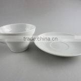 Cheap Wholesale Porcelain Coffee Tea Set Tableware Cup and Saucer thumbnail-2