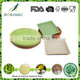 Professional personalized colorful bamboo flower pot tray