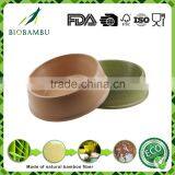 Good Capacity Best Selling Items Bamboo Round Dog Bowl thumbnail-3