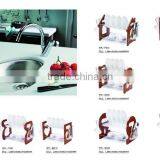 2016 Two Tiers Iron and Chrome Plated Dish Drainer thumbnail-6