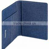 Fabric Passport Holder Wallet Cover Case RFID Blocking Travel Wallet thumbnail-2