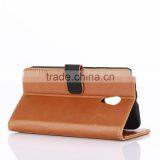 High Quality Crazy-horse PU Card Bumper/pocket Cell Phone Case for Motorola thumbnail-6