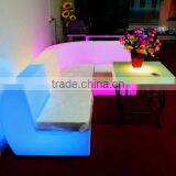 Colorful Fashionable Led Plastic Sofa for Party,club,home
