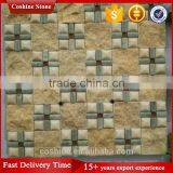 Mixed Pink Color Natural Slate Stone Square Shaped thumbnail-2