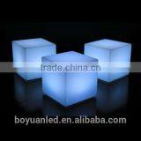 Elegant Led Luminous Sitting Cubes, Small Plastic Cubes thumbnail-3