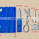 Promotional Multifunction Swiss Pocket Tools Card With LED Light thumbnail-2