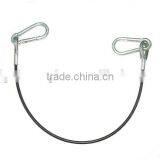 Safety Cables With Two Hooks in Factory Price/Cheap Price Safety Cable Details/Cable Wall Hook thumbnail-1
