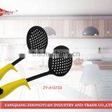 Non-slip Love Heart Shape Handle Plastic Nylon Skimmer Kitchen Utensils thumbnail-1