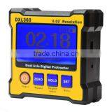 Angle Finder Cube Digital Magnetic Protractor Gauge Inclinometer Level Box thumbnail-2