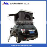 High Quality Hot Sale off Road Roof Top Tent Hard Shell Black thumbnail-2