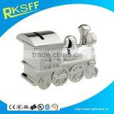 Manufacturer Exquisite Die Casting Zinc Alloy Eco-friendly Train Shape Coin Bank thumbnail-6