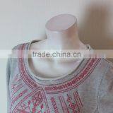 Lady Knitted Embroidery Hoody thumbnail-2