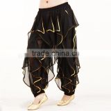 Belly Dance Lartern Shiny Pants Arabic Sequin Pants