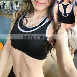 2016 Custom Soft Breathable Seamless Tank Top Women Sport Bra, Stretch Yoga Jogging Athletic Sport Bra Top thumbnail-2