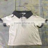 Wholesale Baby Clothing Set 2017 Grey Overalls and Polo Tee Shirt Cotton Suits thumbnail-2