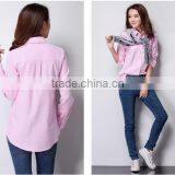 Latest Royal Oxford Fabric Women Shirt Bright Color Oxford Shirt thumbnail-3