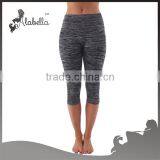 Women's Ombre Flexible Exercise Capri Pants thumbnail-3